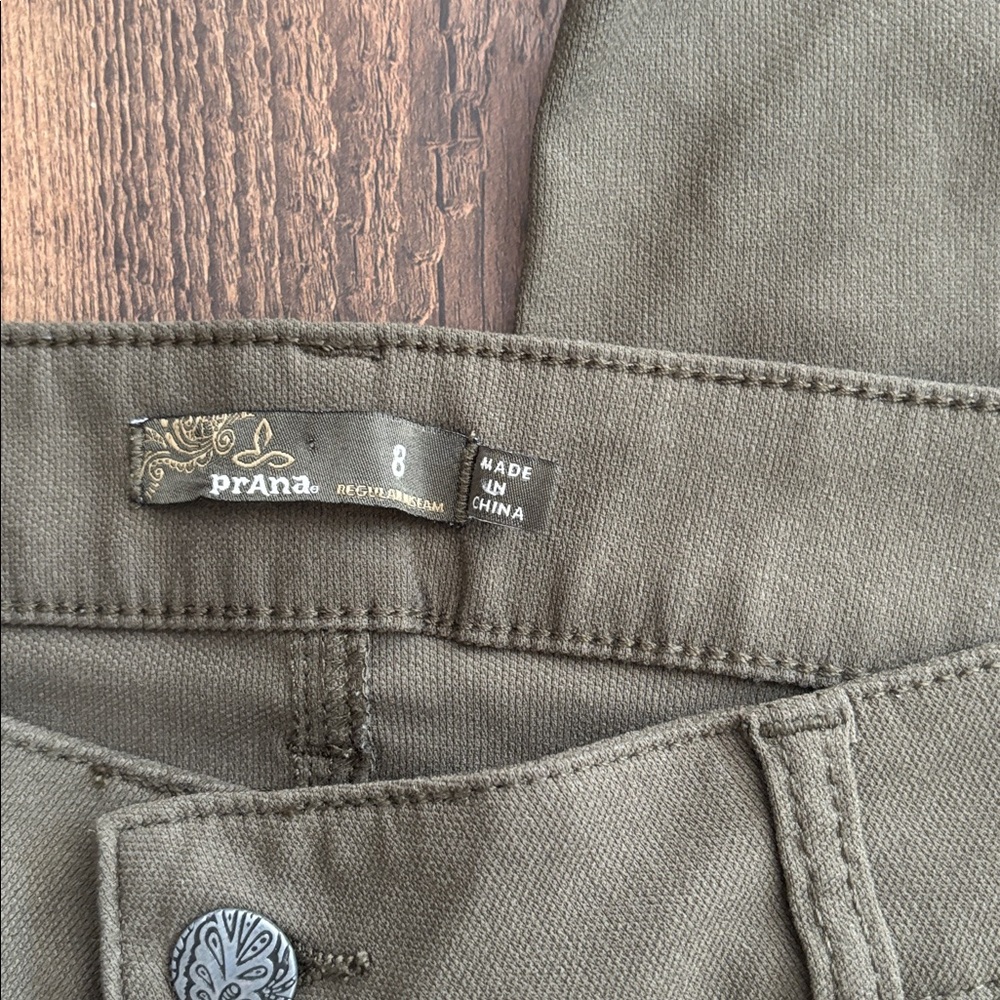 PrAna Brenna Fitted Mid Skinny Jeggings Pants 8 - Picture 6 of 10